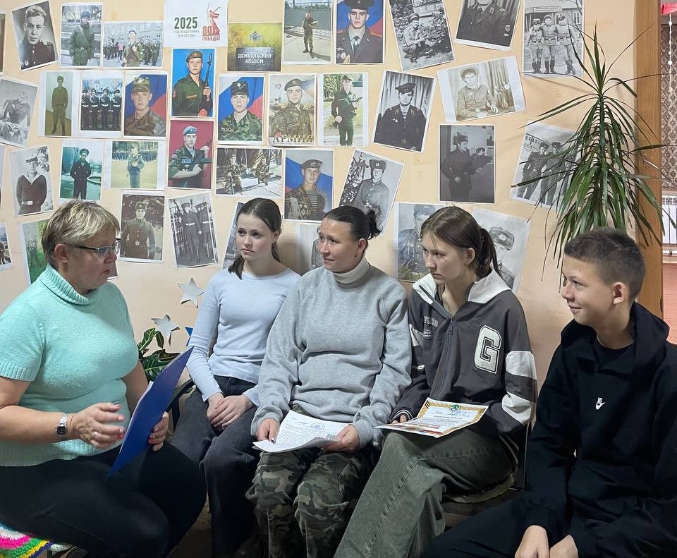 Сельских жителей пригласили на встречу с семьей участника спецоперации