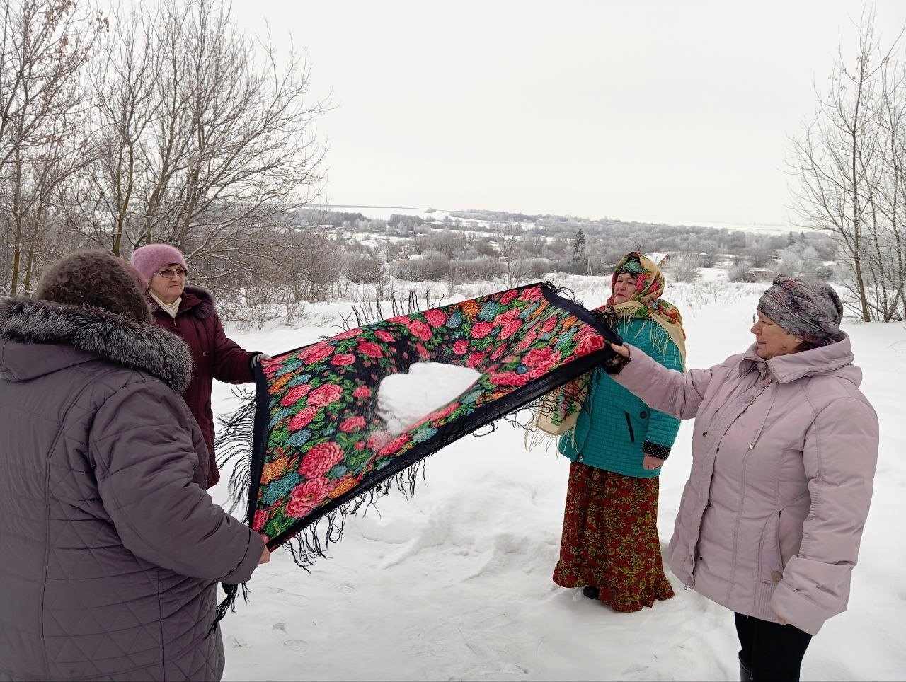В Никитском сельском клубе вспомнили святочные традиции