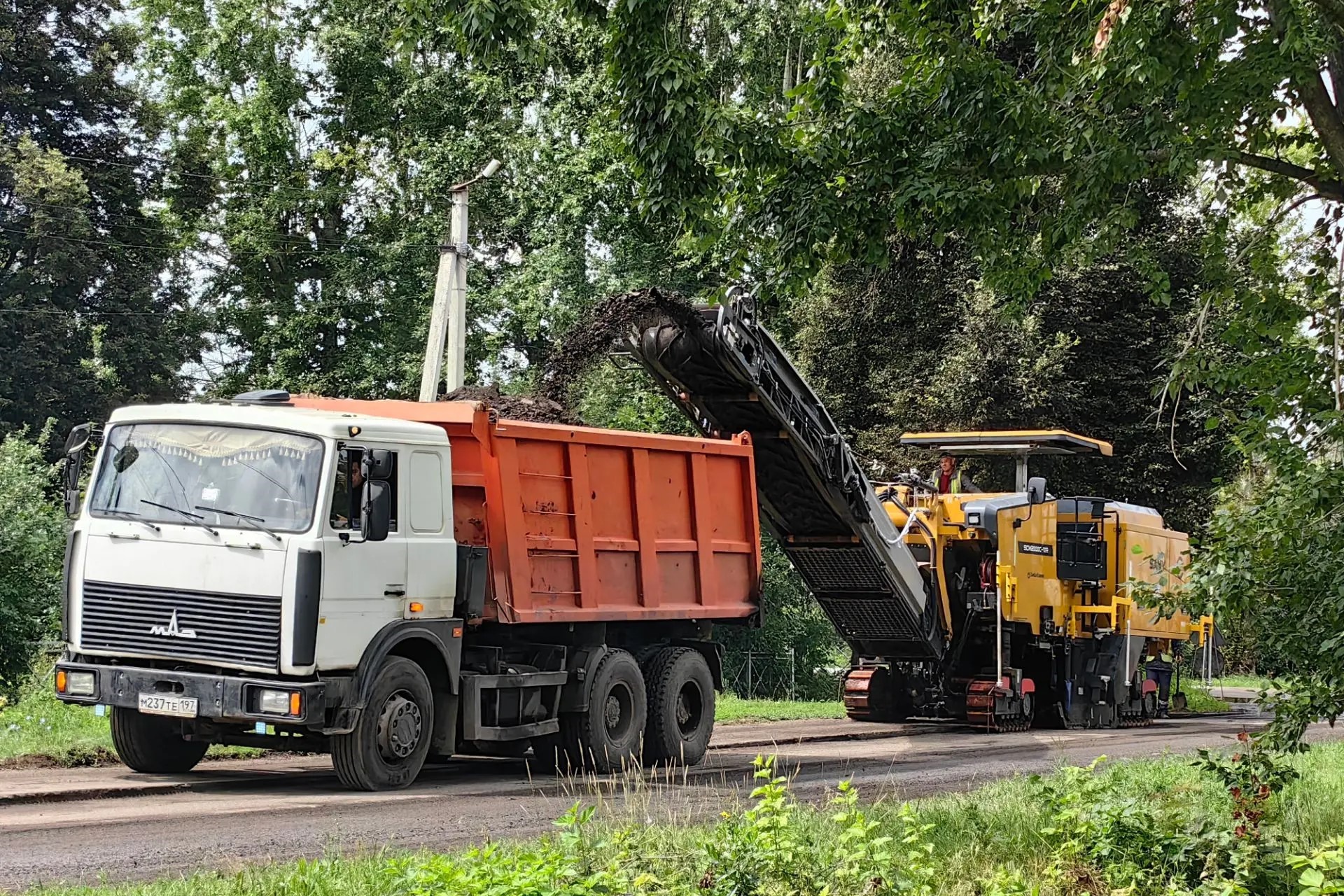 В Куркино ремонтируют дороги