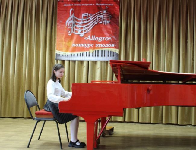 Юные пианисты Новомосковска хорошо зарекомендовали себя на межмуниципальном конкурсе «ALLEGRO»