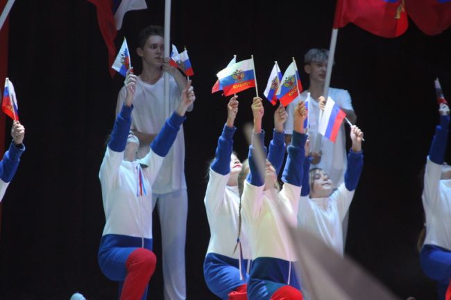 В Новомосковске прошёл патриотический концерт