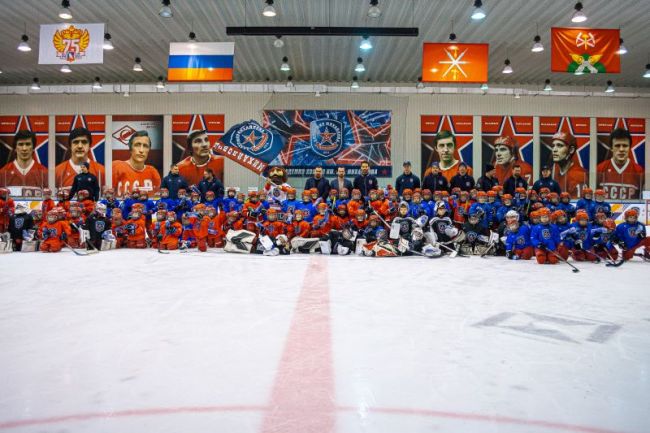 В номосковском дворце «Юбилейный» состоялся фестиваль хоккея среди команд филиалов ДЮСШ «Академии Михайлова»