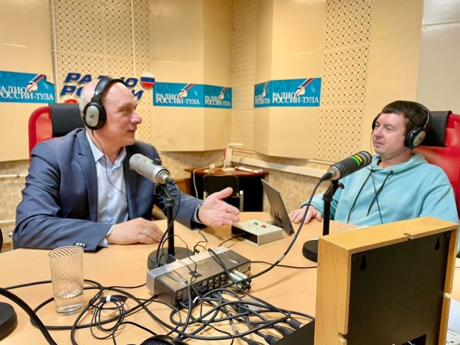 Вадим Баранов стал гостем программы «Беседка» на «Радио России – Тула»