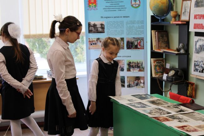 В Богдановской школе открылся сельский краеведческий музей