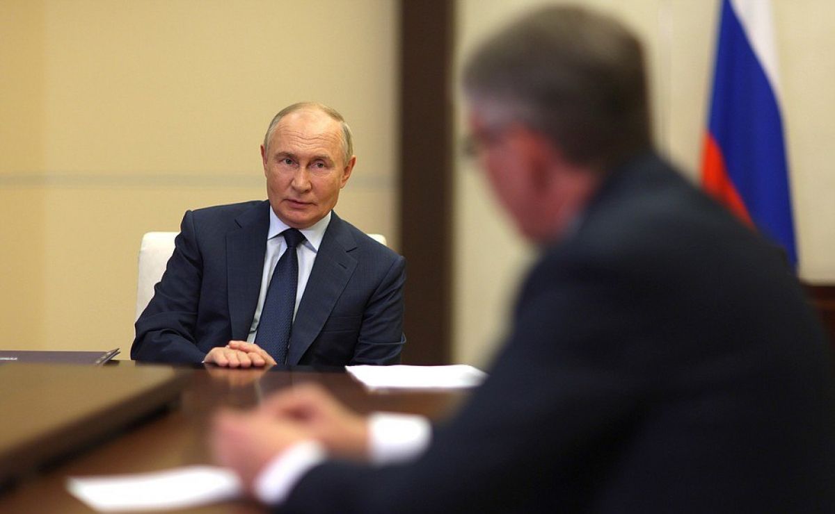 Владимир Путин на встрече с Дмитрием Миляевым: «Я желаю вам успехов» Владимир Путин на встрече с Дмитрием Миляевым: «Я желаю вам успехов»