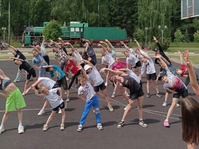 Новомосковские спортсмены тренируются на свежем воздухе
