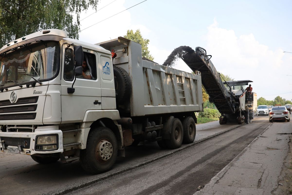 В Новомосковске на ремонтируемых улицах возможны затруднения движения автотранспорта