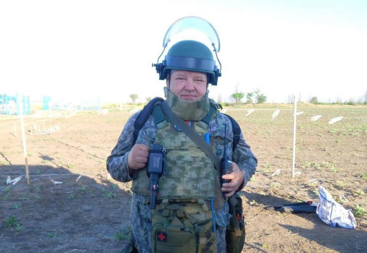 Олег Севальнев: Я - сапёр гуманитарного разминирования