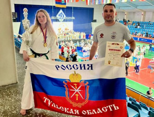 Арина Матюшина стала победительницей международных соревнований по киокушин