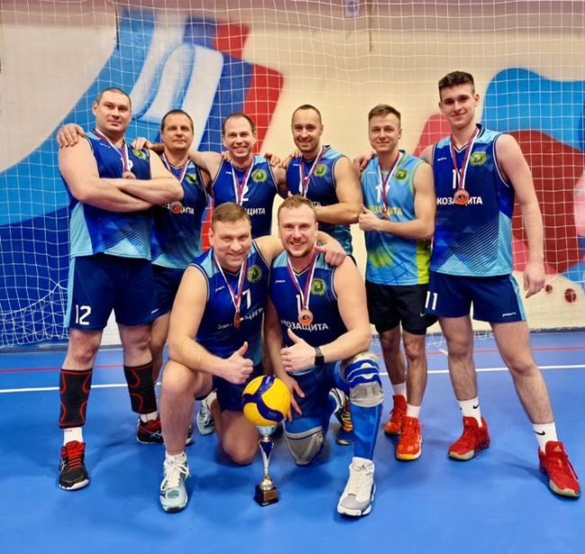 Новомосковские волейболисты-экологи стали призерами турнира в Брянской области