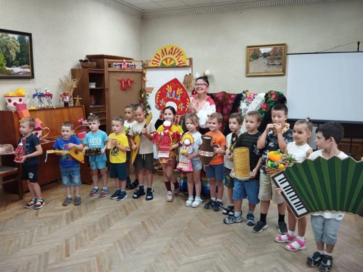 «Епифанская ярмарка» - в новомосковском музее прошел урок краеведения