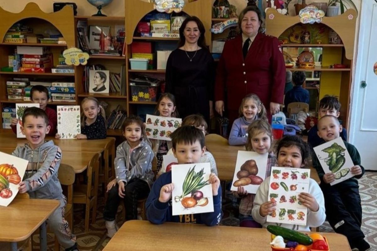 В Новомосковске сотрудники Роспотребнадзора рассказали детям о здоровом питании