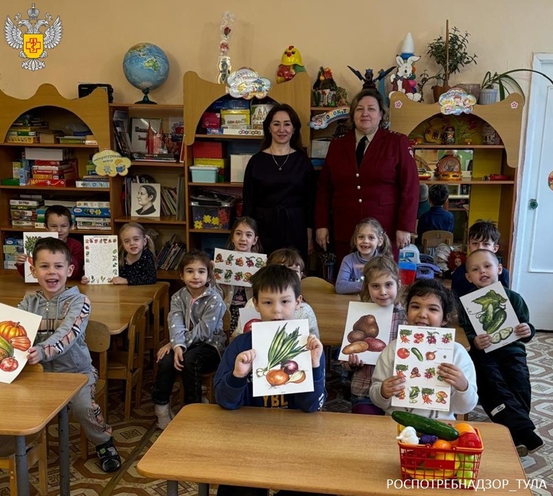 Новомосковским дошколятам рассказали, как надо питаться осенью