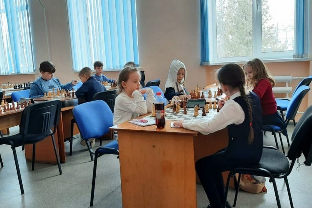 В Новомосковске прошло первенство среди самых юных шахматистов