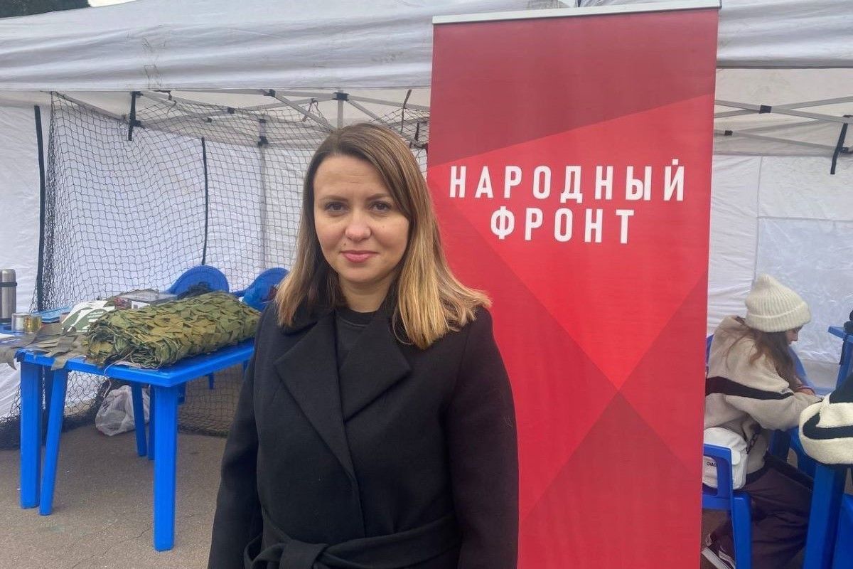 Елена Шмелёва: «Контрактники идут на передовую по зову сердца»