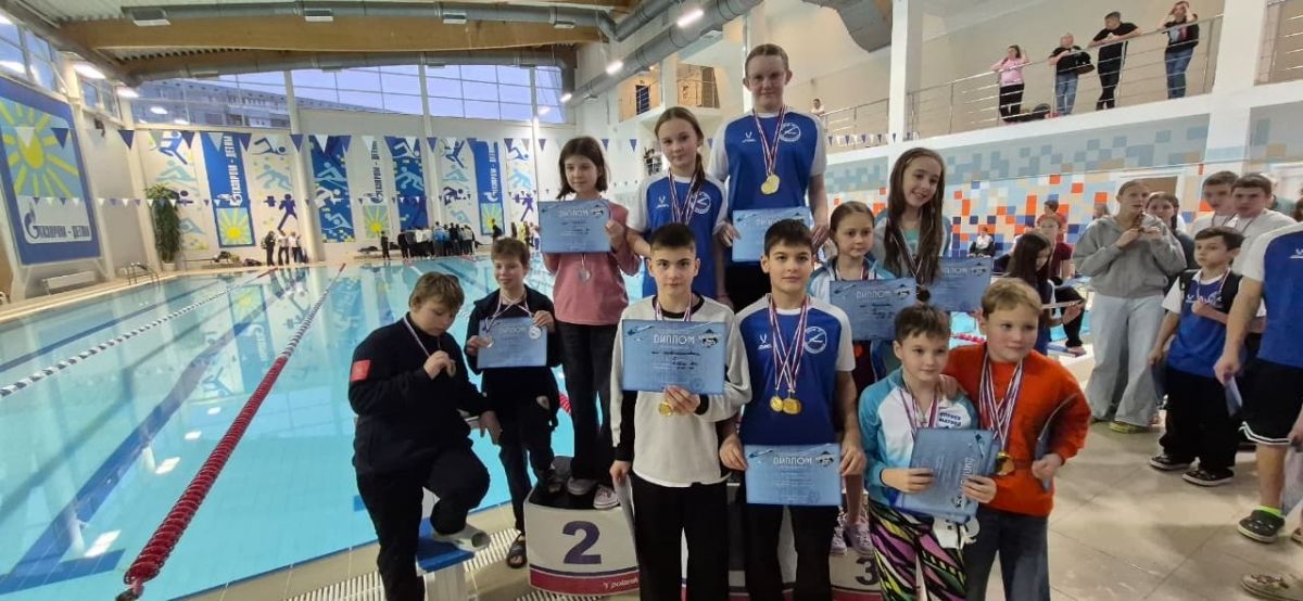 Пловцы Новомосковска вернулись с наградами из Щекино