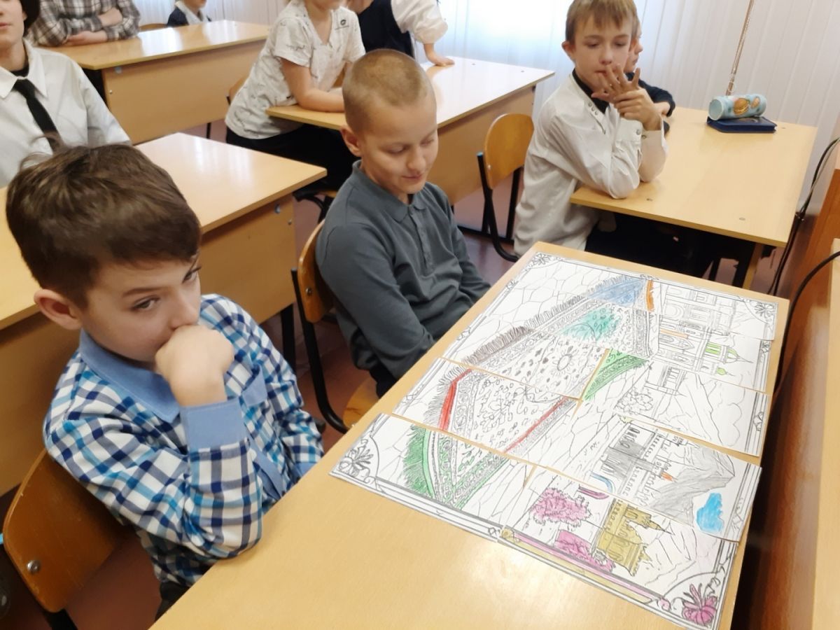 Школьники из новомосковского Ольховца познакомились с творчеством Виктора Васнецова Школьники из новомосковского Ольховца познакомились с творчеством Виктора Васнецова