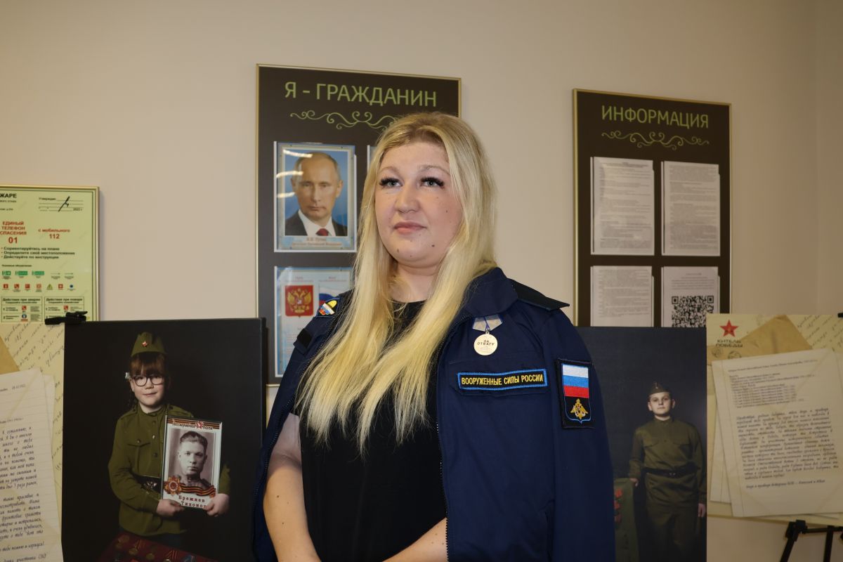В рамках проекта «Жёны Героев Тульской области» продолжаются выездные выставки