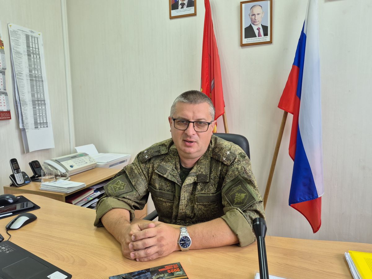 Военком Новомосковска: Приглашаю всех неравнодушных граждан встать на охрану и защиту города!