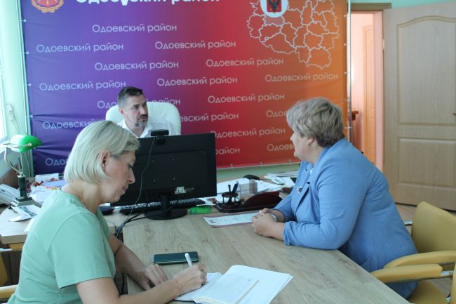 Глава Одоевского района выслушал вопросы предпринимателей