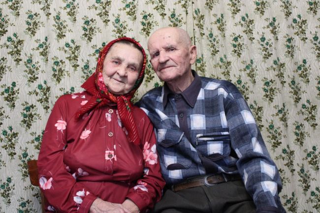 В Одоевском районе супружеская пара отмечает 70-летие своего союза