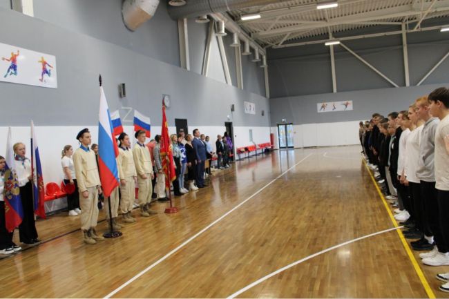 В Одоеве прошла спартакиада в рамках «Больших юнармейских игр-2024»