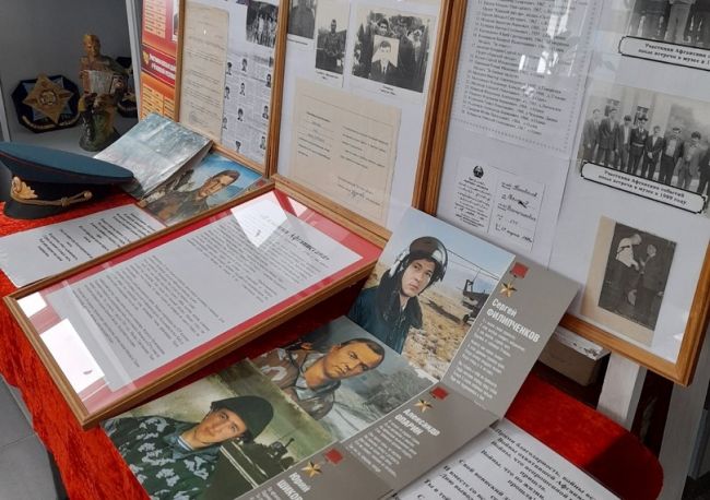 В одоевском музее открылась выставка земляку-афганцу