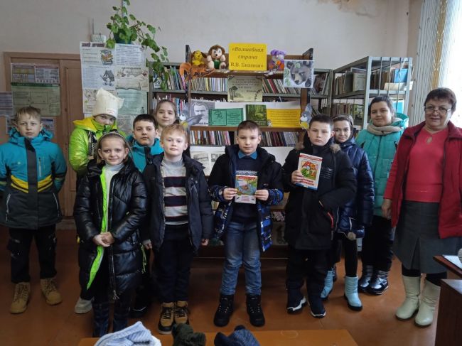 Одоевские школьники совершили литературное путешествие по страницам книг Бианки