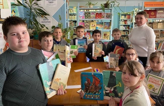 Одоевские школьники подарили книгам вторую жизнь
