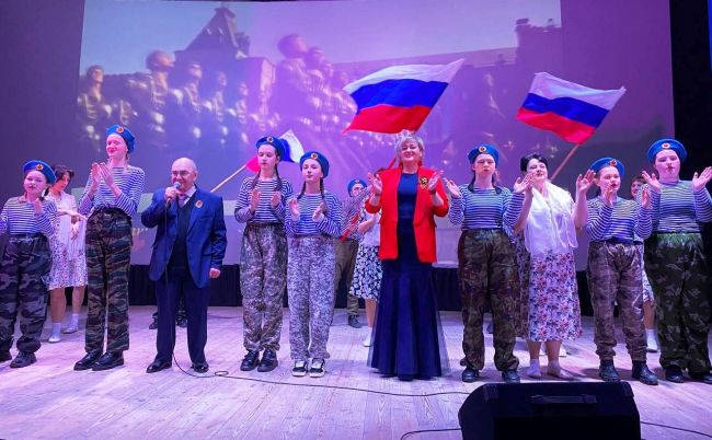 В Одоеве прошёл концерт в честь Дня защитника Отечества