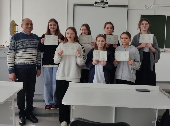 Одоевские школьники получили первую профессию