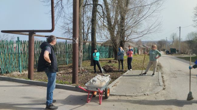 В Одоевском районе проходит месячник благоустройства