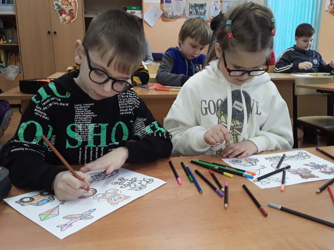 Одоевские первоклассники изучают английский язык