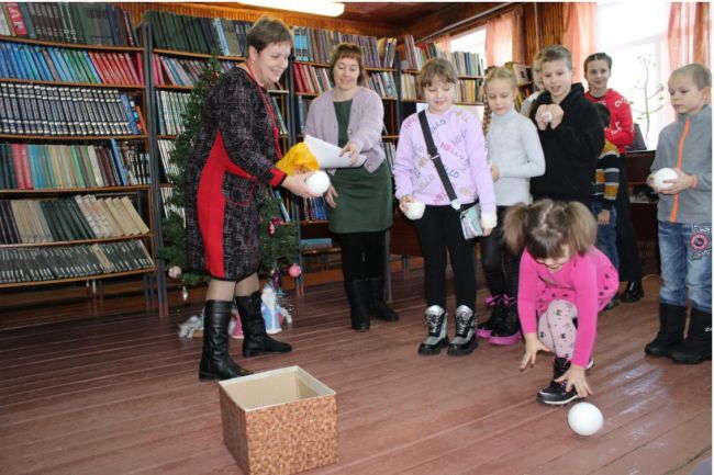 В одоевской детской библиотеке развлекали детвору