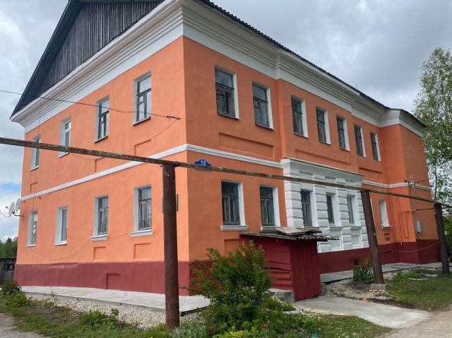 В Одоеве отремонтировали фасад бывшей Козловской школы