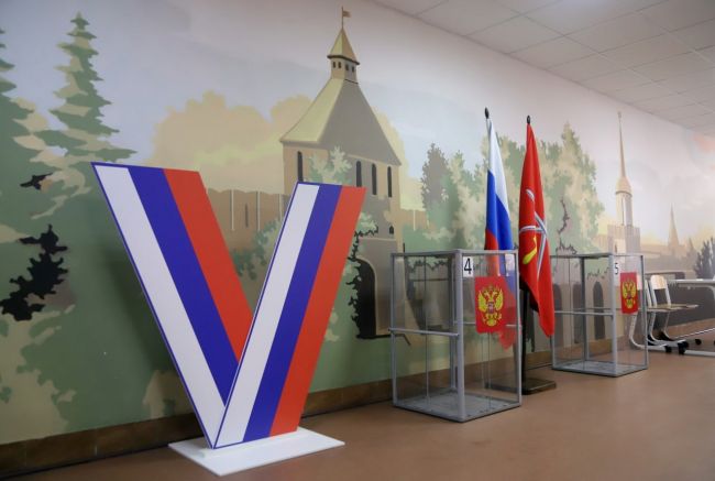 Явка избирателей на выборах Президента России  на 18.00 17 марта составила 74,47%