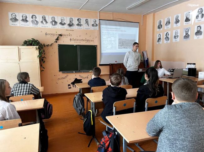 Одоевские школьники обсудили важную проблему человечества