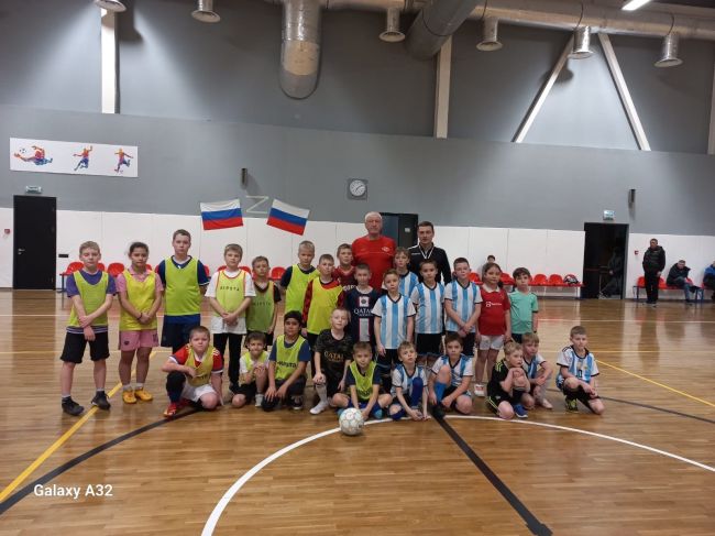 Юные одоевские футболисты провели товарищеские матчи