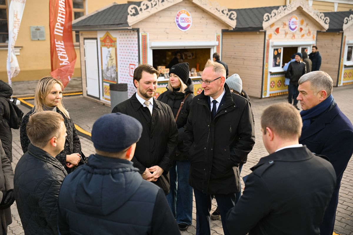 Тульские производители представили свою продукцию на ярмарке в Минске Тульские производители представили свою продукцию на ярмарке в Минске