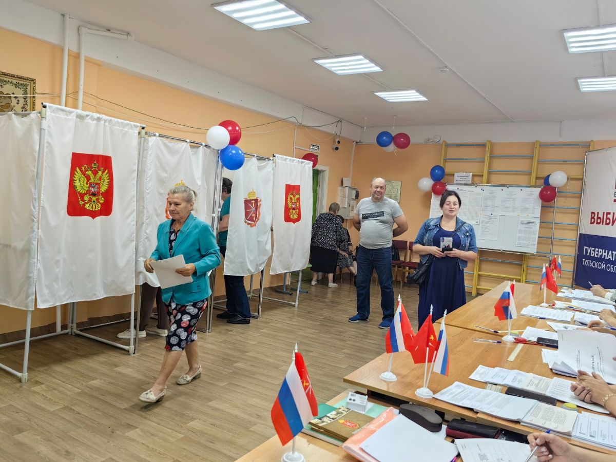 В Тульской области начался третий день голосования