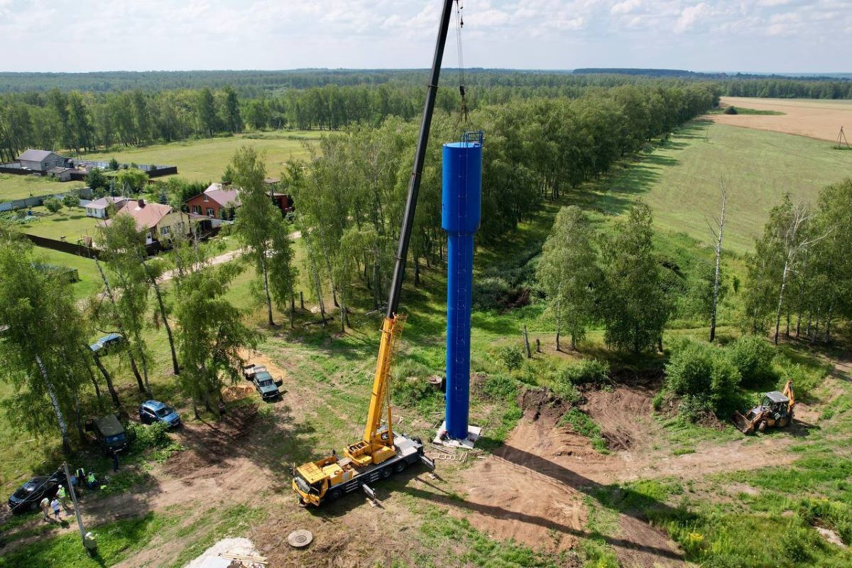 В Тульской области продолжается модернизация объектов водоснабжения