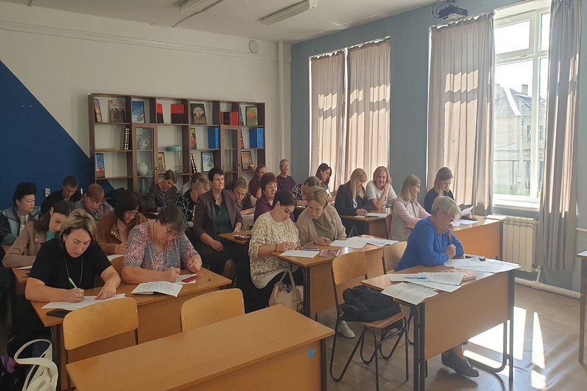 В Одоевском районе прошли методические объединения для педагогов