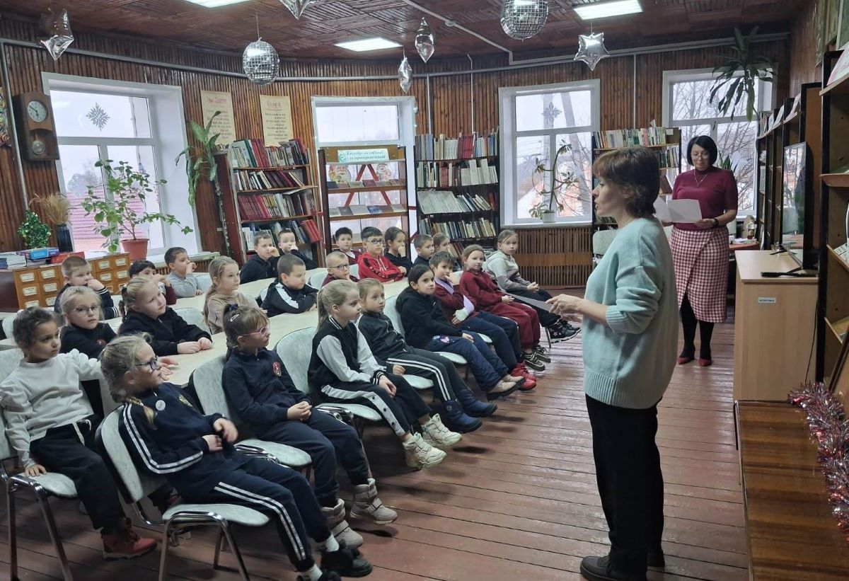 Одоевским первоклассникам рассказали о сказочных джунглях Киплинга