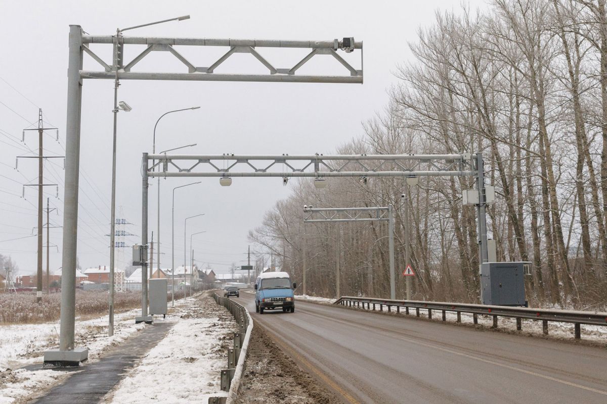 На дорогах Тульской области работает система весогабаритного контроля