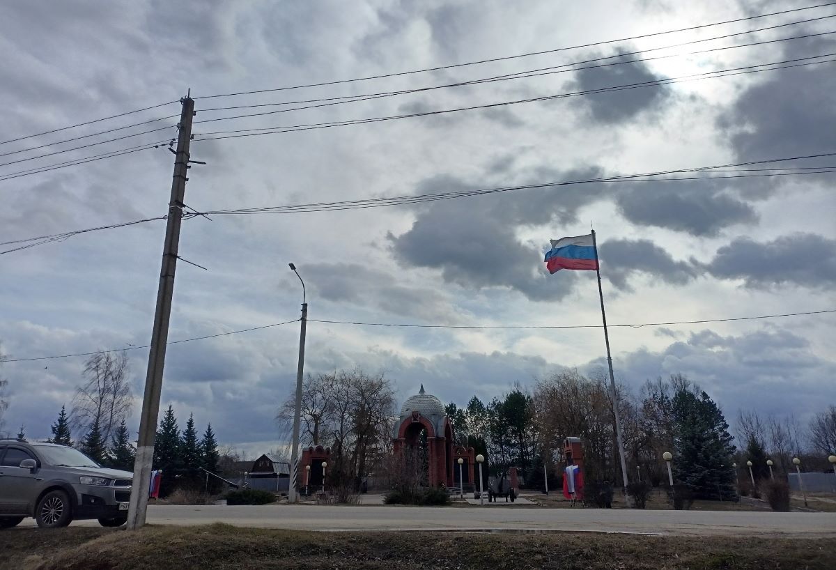 В Одоеве шквальный ветер и суровое небо