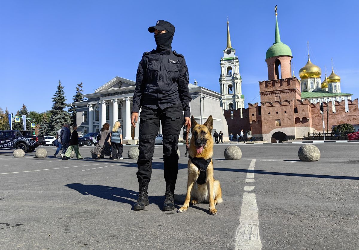 Росгвардия приняла участие в обеспечении безопасности мероприятий в День города Тулы