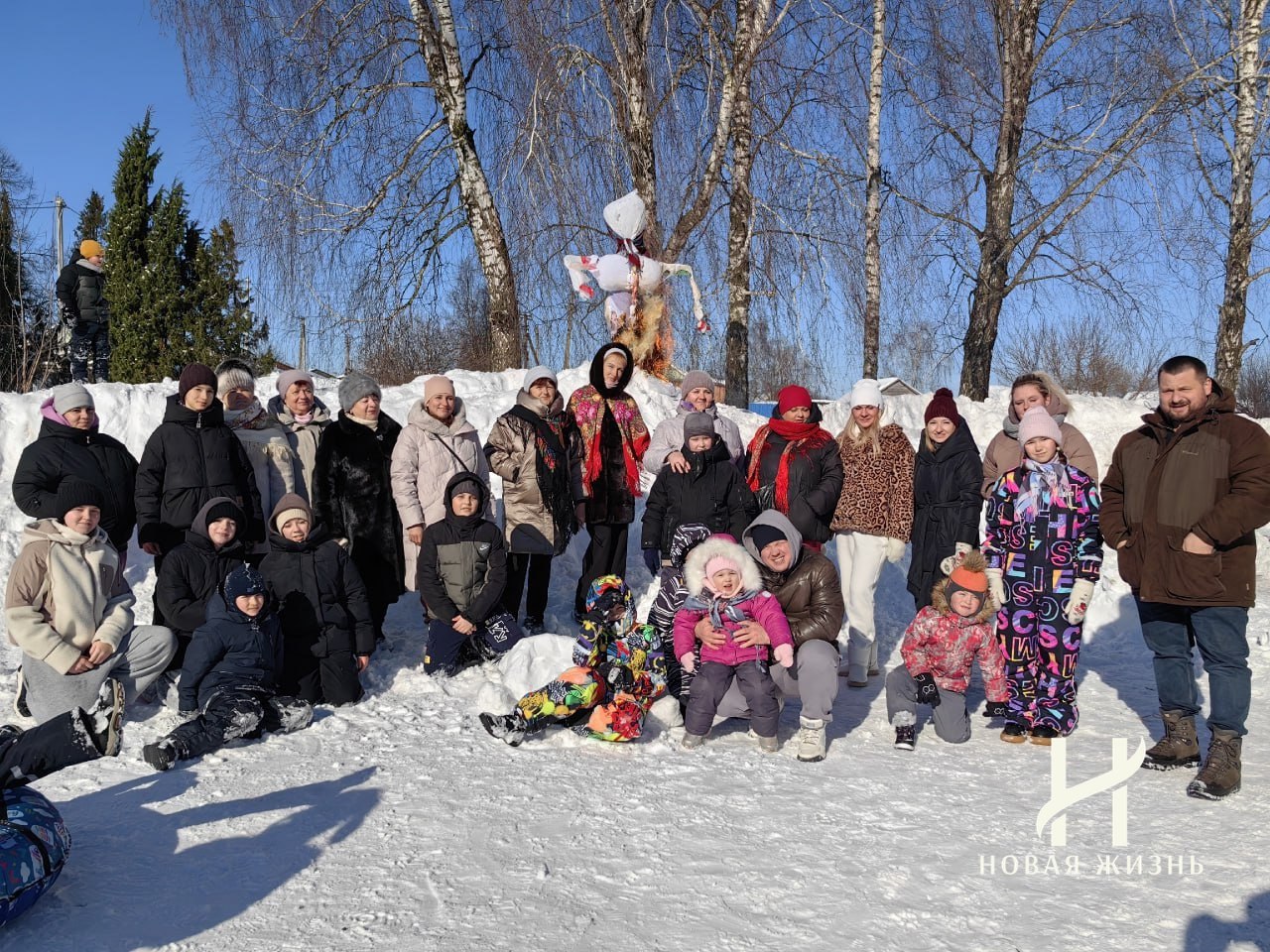 В поселке Стрелецкий отметили Широкую Масленицу