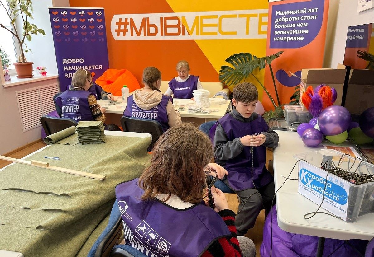 Венёвские волонтёры поддерживают военнослужащих СВО