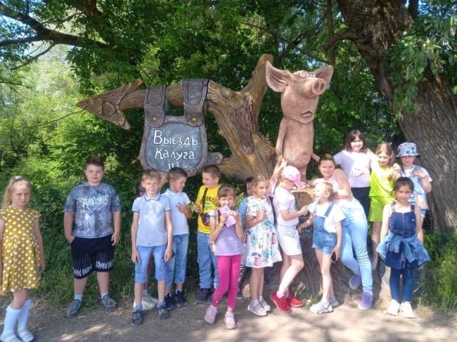 Одоевские школьники побывали в сказочной Вихляндии