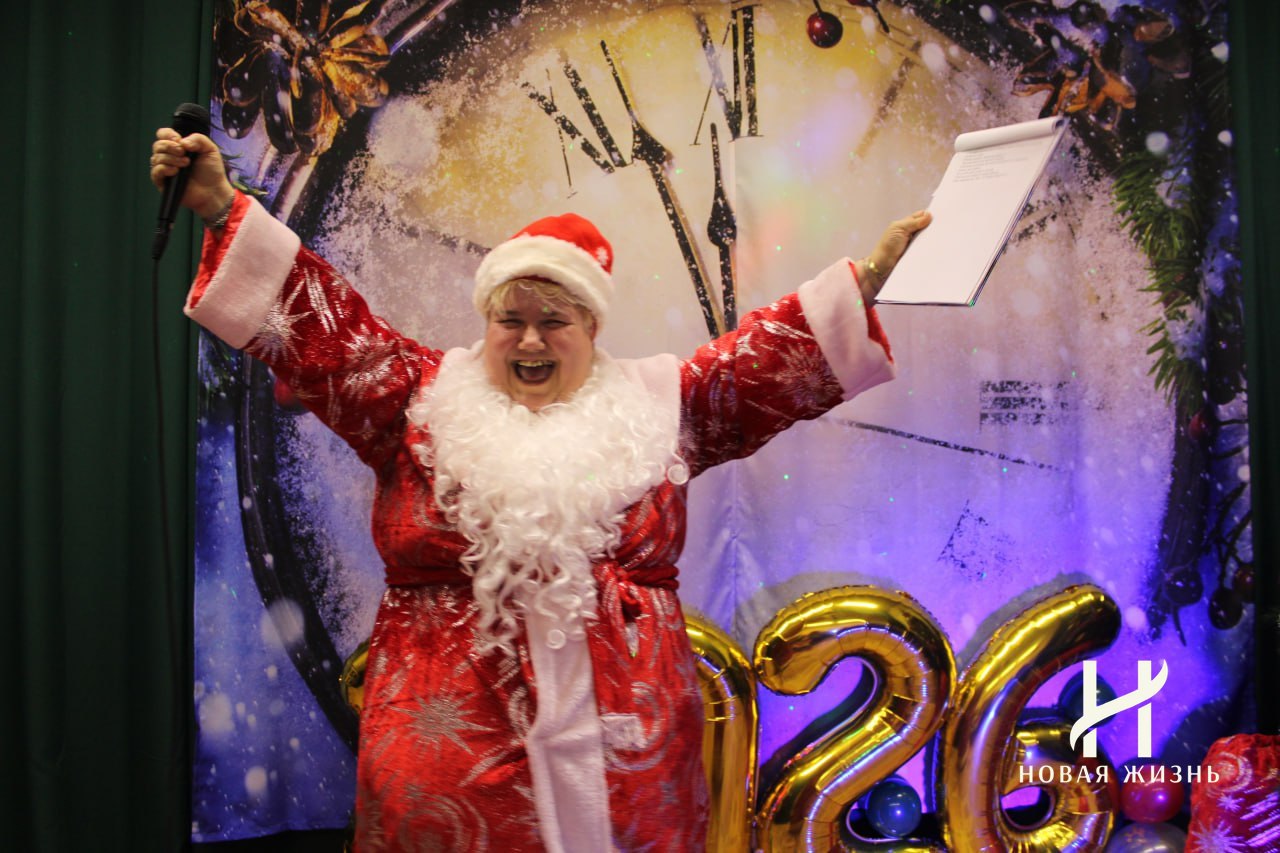 В селе Апухтино состоялся новогодний концерт